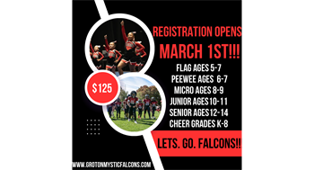 2026 Football & Cheer Registration